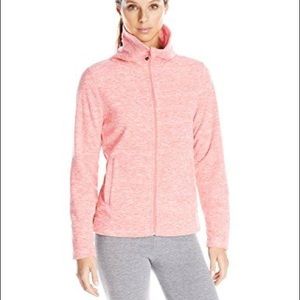 Calvin Klein full zip pink fleece